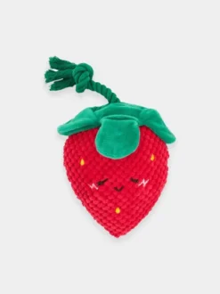 Peluches pour chien - Crinkle Crops Fraise 🍓 - Zippy Paws