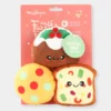 Peluches pour chien - Trio de desserts de Noël 🎁🎄 - HugSmart
