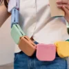 Pochette à friandises pour chien en silicone - Pistache - Shop Sunny Tails