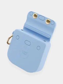 Pochette à friandises pour chien en silicone - Bleu Pastel - Shop Sunny Tails