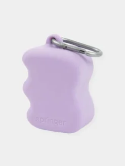 Pochette à friandises pour chien en silicone - Violet - Springer
