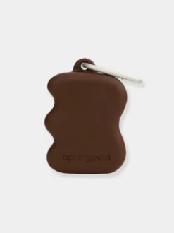 Pochette à friandises pour chien en silicone - Marron - Springer