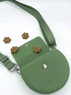 Pochette pour friandises pour chien - Vert Sage - Barkin