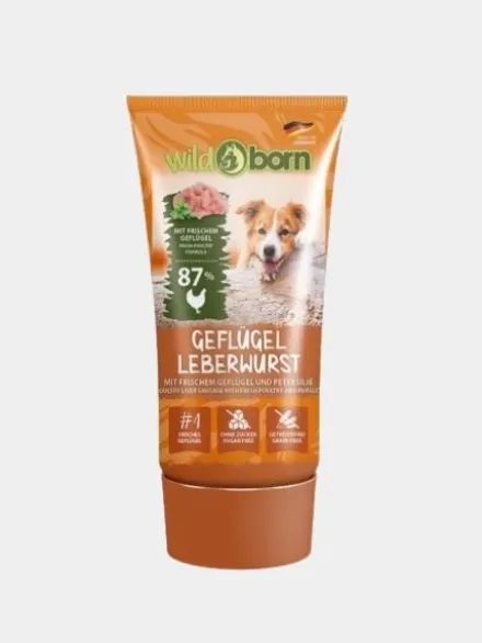 Pâté en tube pour chien avec 87% de viande de Volaille 🐓 - WildBorn