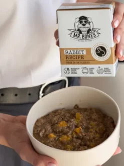 Pâtée pour chien - Recette au Lapin 🐇 - Mr Bones