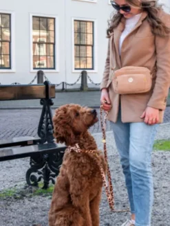 Sac de balade avec anse en velours côtelé - Beige - Floof and Cookies