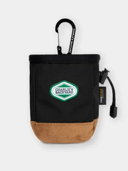Sac à friandises pour chien - Town Cordura Noir - Charlie's Backyard