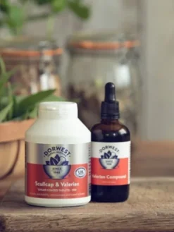 Scullcap et Valériane Dorwest - Anti-stress pour chien et chat