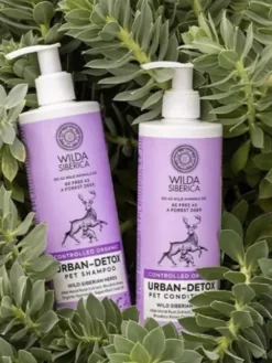Shampoing bio pour chien et chat - Detox - Wilda Siberica