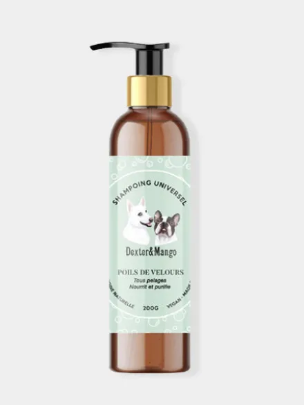 Shampoing peau fragile - Poils de velours - Dexter & Mango