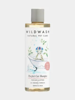 Shampoing pour chat et chaton - infusé à la cataire - Wildwash