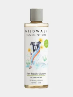 Shampoing pour chien à Peau Sensible - Aloe vera et calendula - Wildwash
