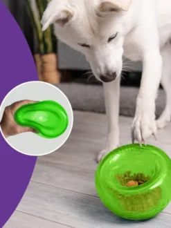 Snoop - Jouet d'occupation pour chien - Vert édition de Noël