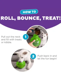 Snoop - Jouet d'occupation pour chien - Vert édition de Noël