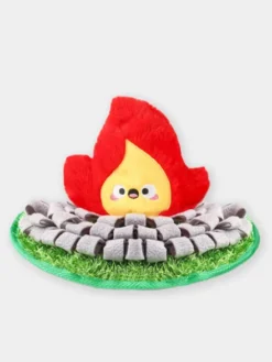 Tapis de fouille pour chien - Feu de camp 🪵 - HugSmart
