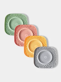Tapis de léchage 🍽️😋 pour chien et chat - YoomY Plate - Gris - inooko