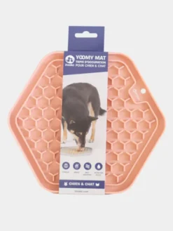 Tapis de léchage pour chien et chat - Yoomy Mat - Dusty Pink