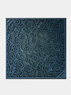 Tapis de léchage pour chien et chat - Fantôme Noir - SodaPup