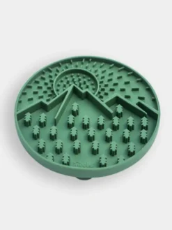 Tapis de léchage 🌄 pour chien et chat - Explorer Mat Vert - inooko