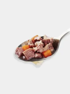 Topping avec bouillon pour chien - Boeuf 🐂 et carottes 🥕 - Belcando