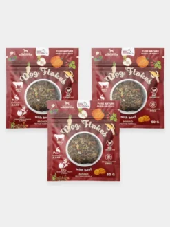 Topping pour chien - Dog Flakes Boeuf 🐂 - Syta Micha