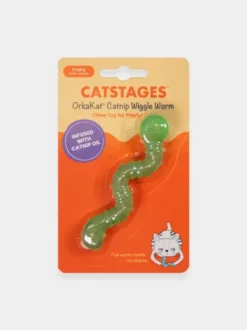 Vers de Terre pour chat senteur d'herbe à chat - OrkaKat - Pet stages
