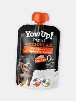 Yaourt à boire pour chien - Articulations goût poulet 🐓 - Yow Up !