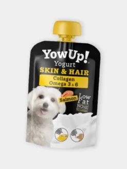 Yaourt à boire pour chien - Pelage goût Saumon 🐟 - Yow Up !